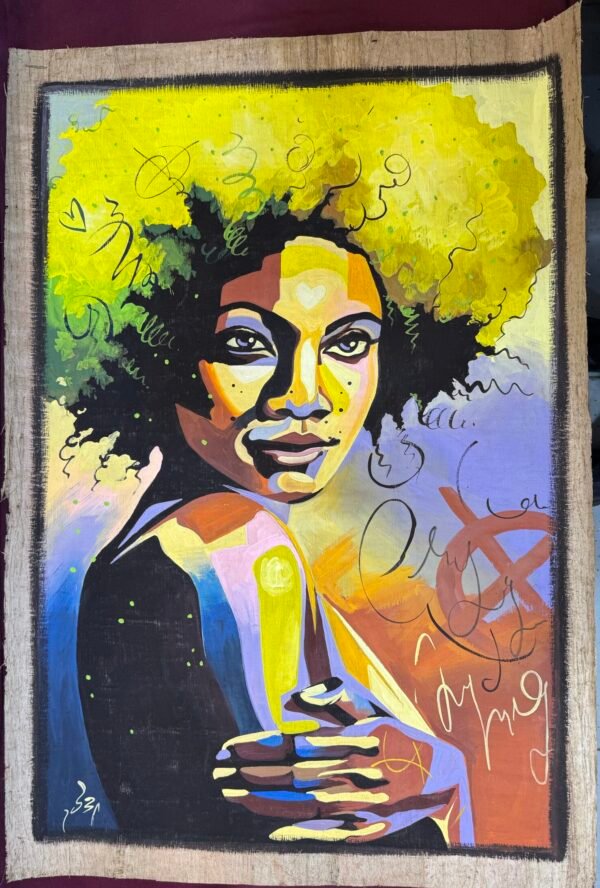 Abstract Afro Beauty