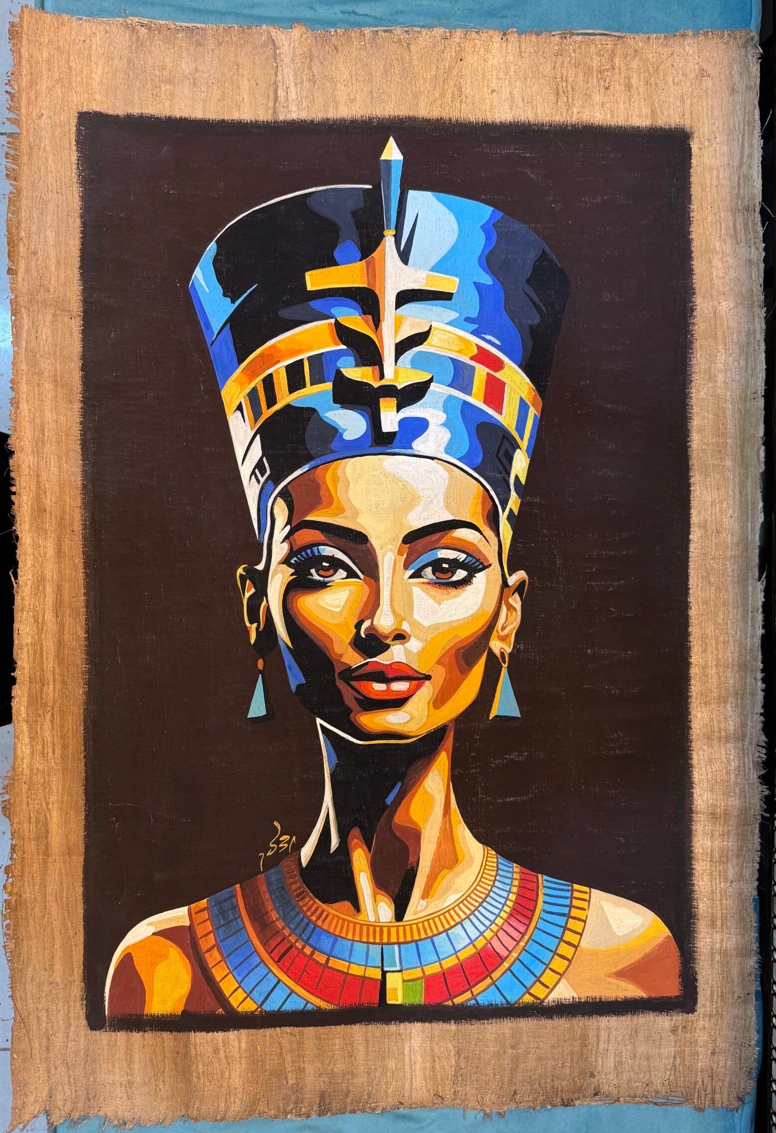 Vibrant Queen Nefertiti