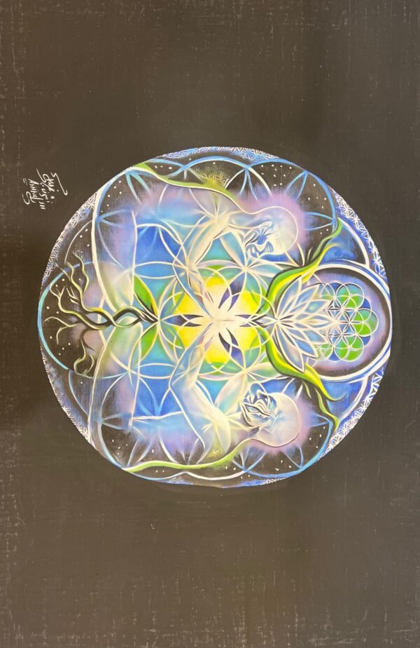 Flower Of Life Sphere Mandala