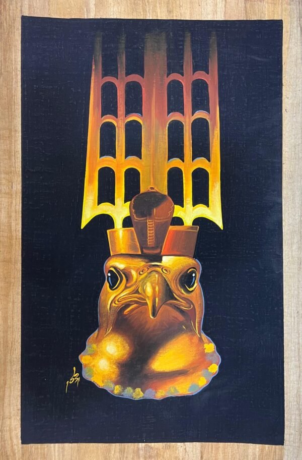 Horus Falcon Crown Golden