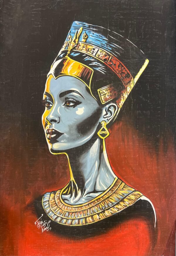 Nefertiti Bust Grey